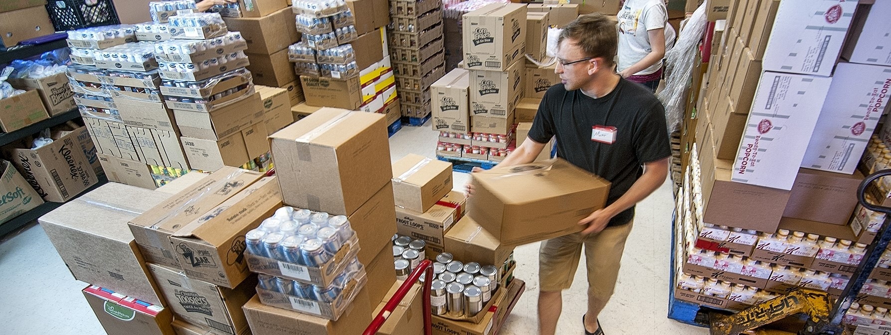 Food Shelf In-a-Box at Folwell School